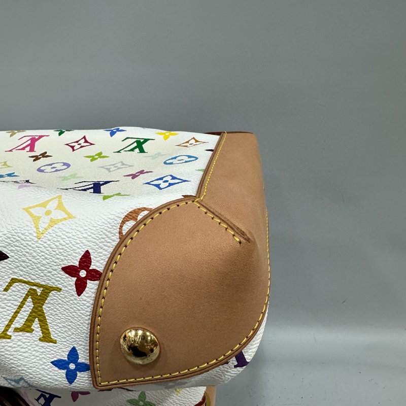 LV M40124 白彩金屬肩背包 村上隆 x URSULA-6