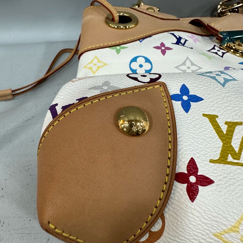 LV M40124 白彩金屬肩背包 村上隆 x URSULA-13