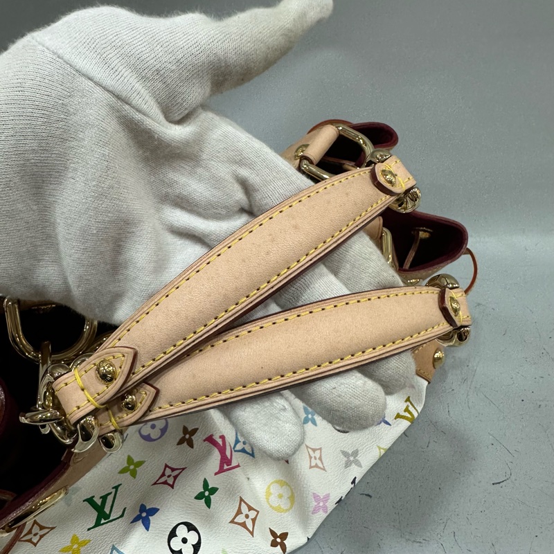 LV M40124 白彩金屬肩背包 村上隆 x URSULA-27