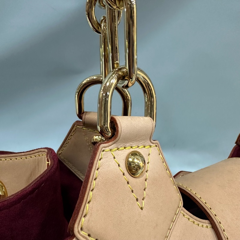 LV M40124 白彩金屬肩背包 村上隆 x URSULA-34