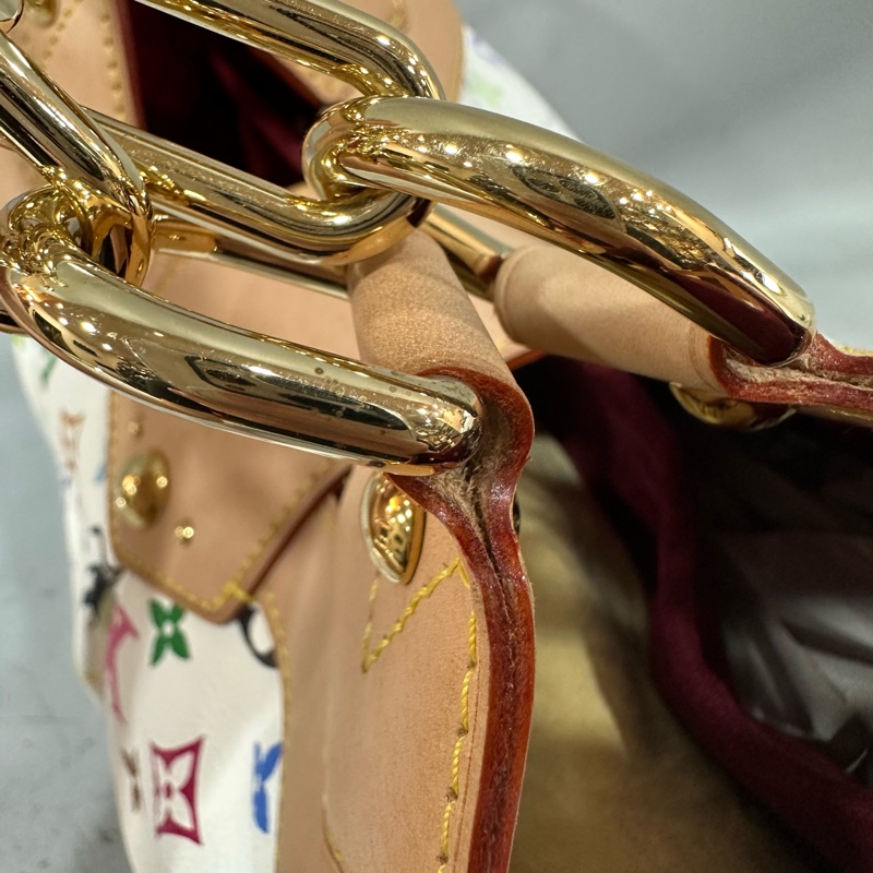 LV M40124 白彩金屬肩背包 村上隆 x URSULA-69