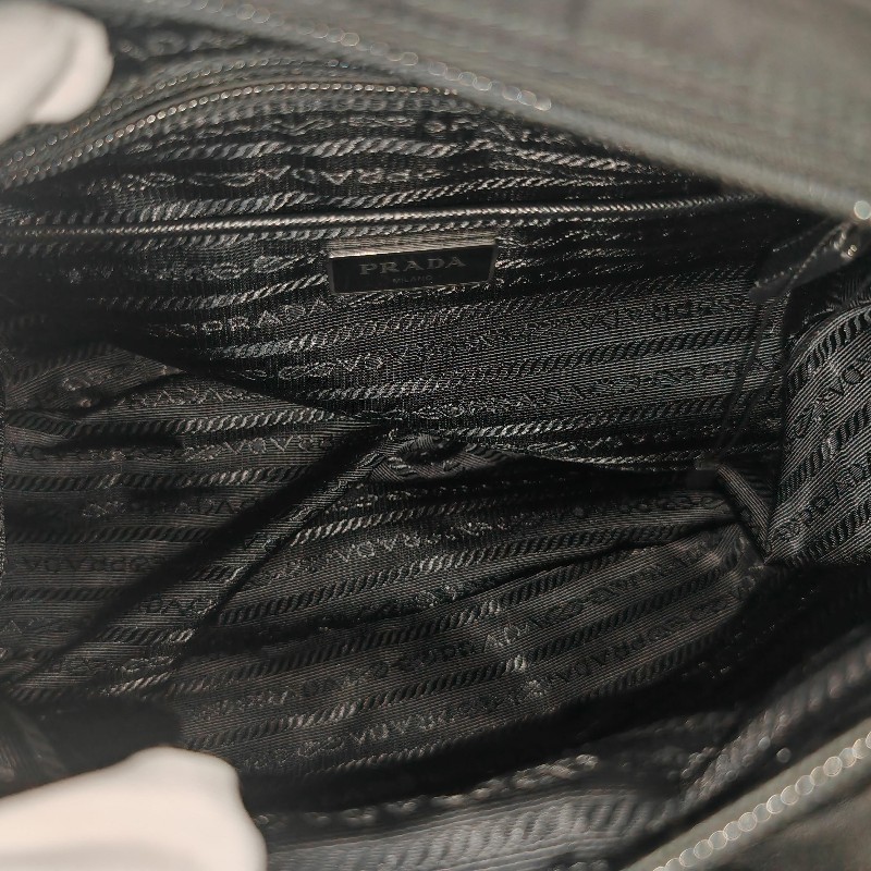 Prada 普拉達 Re-Nylon 再生尼龍和Saffiano 皮革 單肩包-6