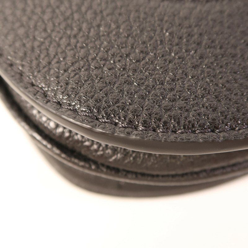 SEE BY CHLOE 牛皮皮革Hana Pebble金扣肩背袋-10