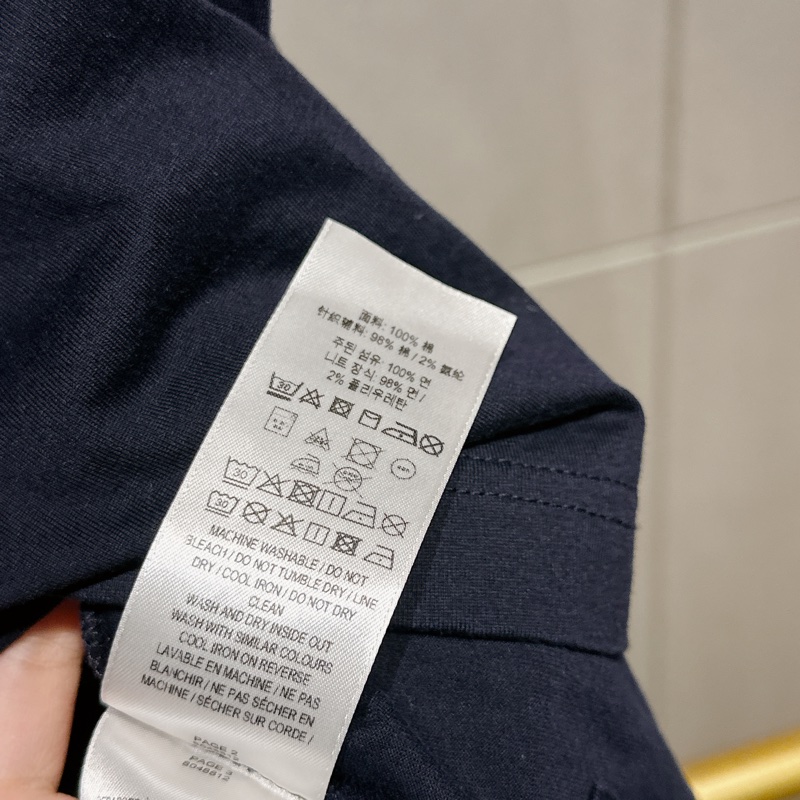 莉亞精品♡ Burberry TB logo深藍短袖xs 近新-5