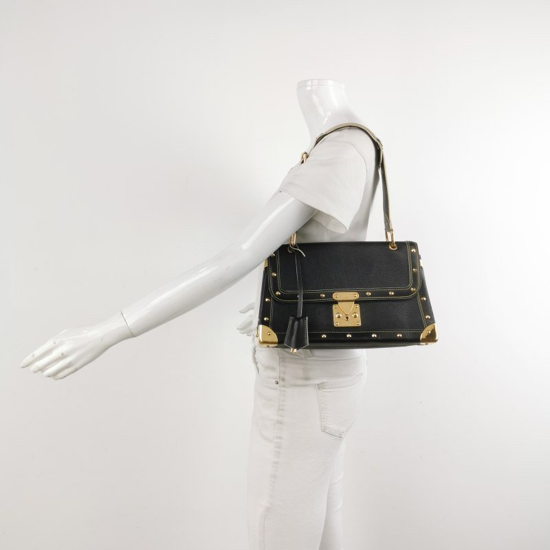 Louis Vuitton (LV) Suhali 蘇哈里 中號 牛皮羊皮 S-lock 鉚釘 單肩包-2