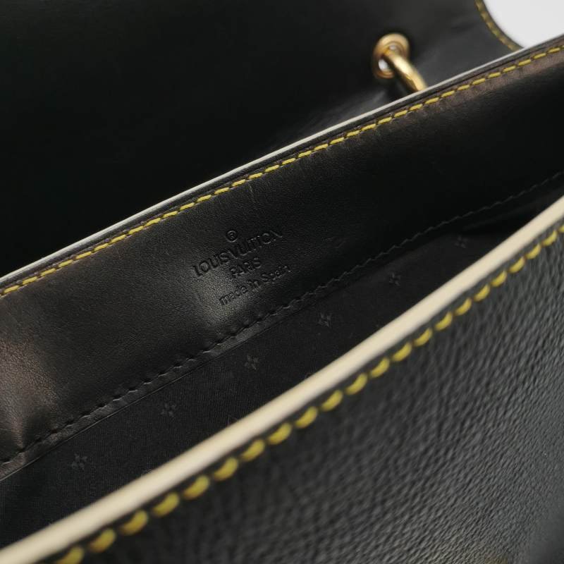 Louis Vuitton (LV) Suhali 蘇哈里 中號 牛皮羊皮 S-lock 鉚釘 單肩包-6