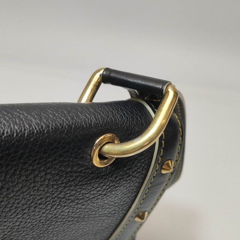Louis Vuitton (LV) Suhali 蘇哈里 中號 牛皮羊皮 S-lock 鉚釘 單肩包-14