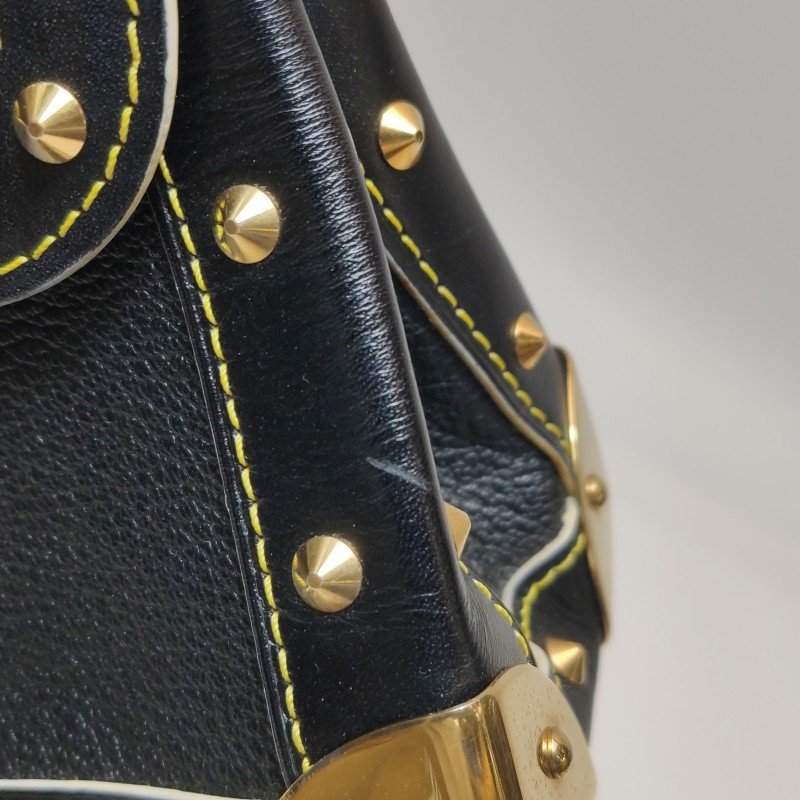 Louis Vuitton (LV) Suhali 蘇哈里 中號 牛皮羊皮 S-lock 鉚釘 單肩包-19