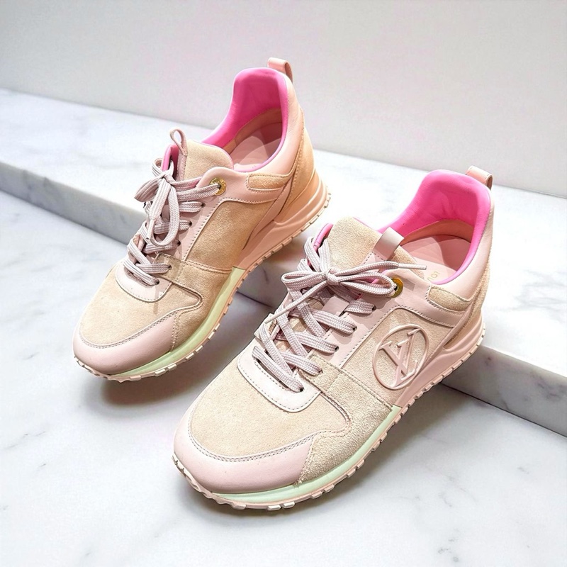 莉亞精品♡ LV RUNAWAY限定款粉色 二手美鞋-0