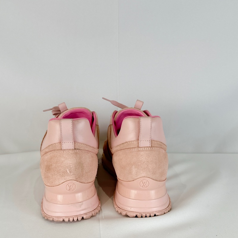 莉亞精品♡ LV RUNAWAY限定款粉色 二手美鞋-4