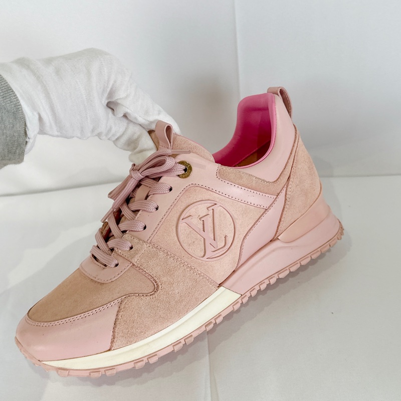 莉亞精品♡ LV RUNAWAY限定款粉色 二手美鞋-10