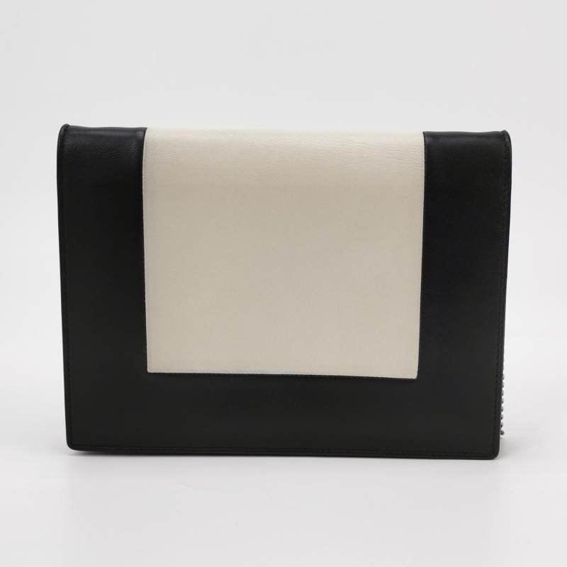 Celine Frame 羊皮 拼色 字母logo 畫框造型 斜背包 單肩包-1