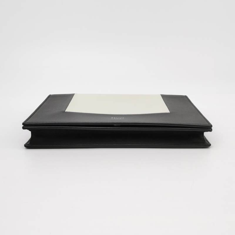Celine Frame 羊皮 拼色 字母logo 畫框造型 斜背包 單肩包-4