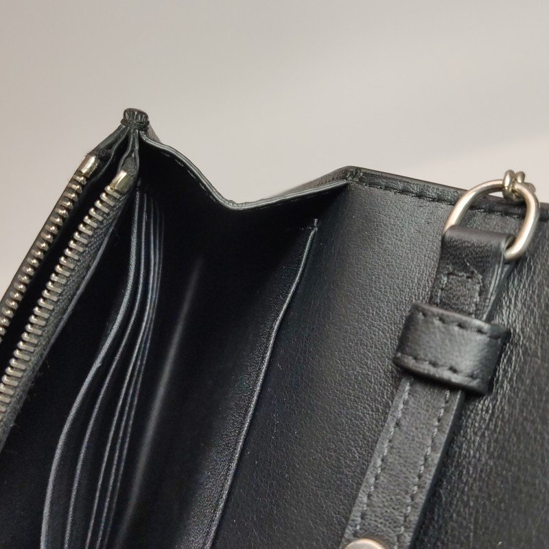 Celine Frame 羊皮 拼色 字母logo 畫框造型 斜背包 單肩包-10