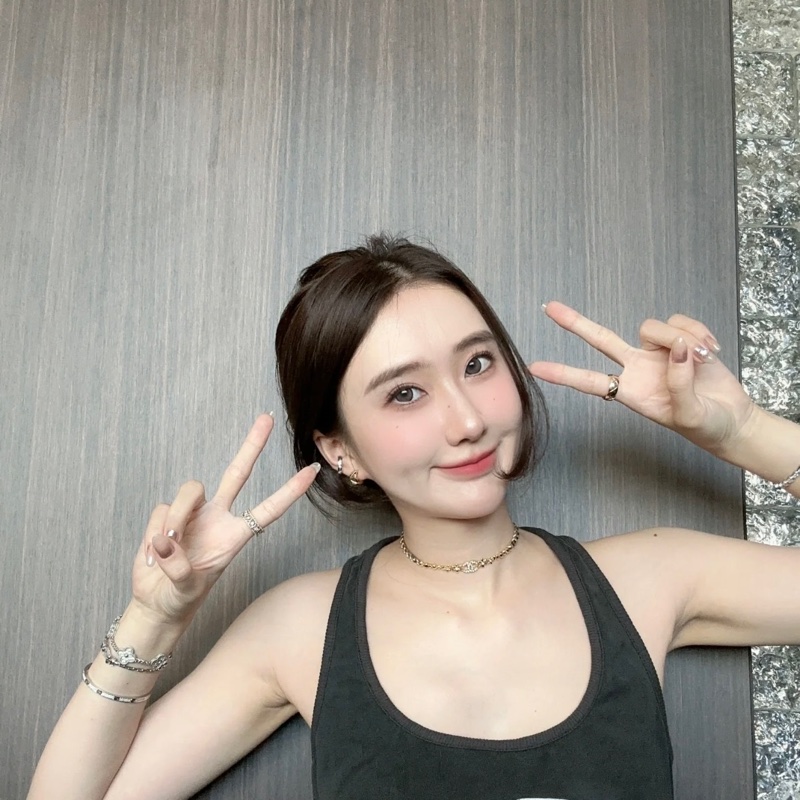全新｜Chanel香奈兒｜23A高級手工坊 雙C logox小花 皮穿鏈 Choker項鍊 項鏈-7