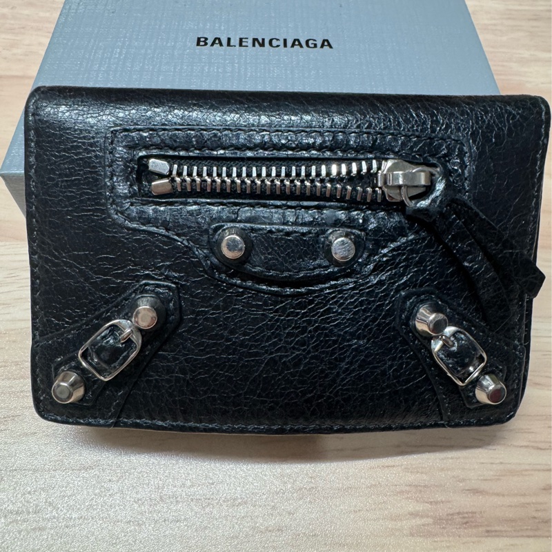 Balenciaga 黑色卡夾-0