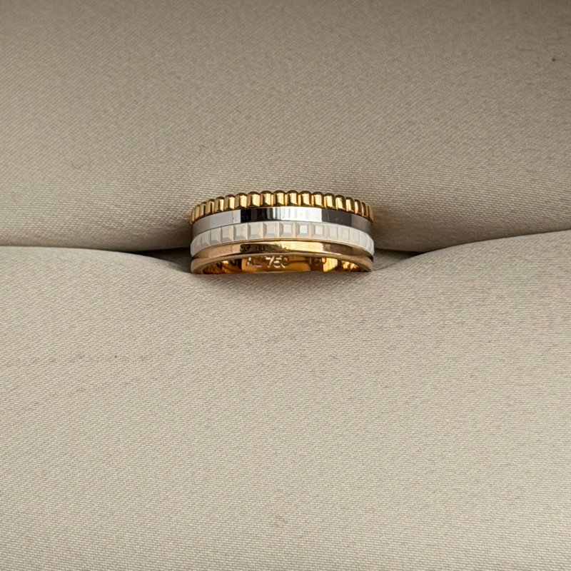 寶詩龍BOUCHERON QUATRE WHITE系列戒指T50-0