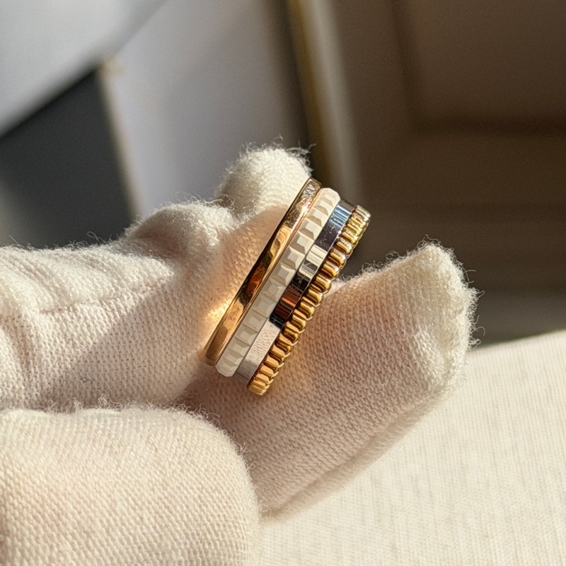 寶詩龍BOUCHERON QUATRE WHITE系列戒指T50-2