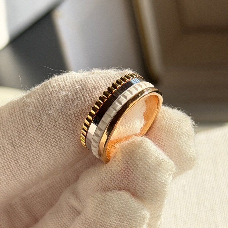 寶詩龍BOUCHERON QUATRE WHITE系列戒指T50-3