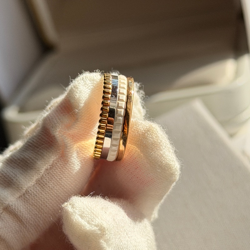 寶詩龍BOUCHERON QUATRE WHITE系列戒指T50-8