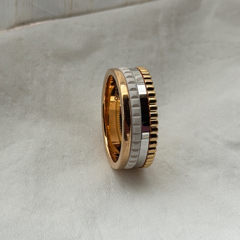 寶詩龍BOUCHERON QUATRE WHITE系列戒指T50-9