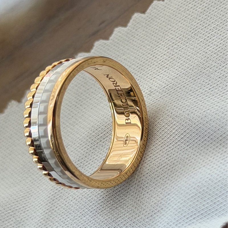 寶詩龍BOUCHERON QUATRE WHITE系列戒指T50-12