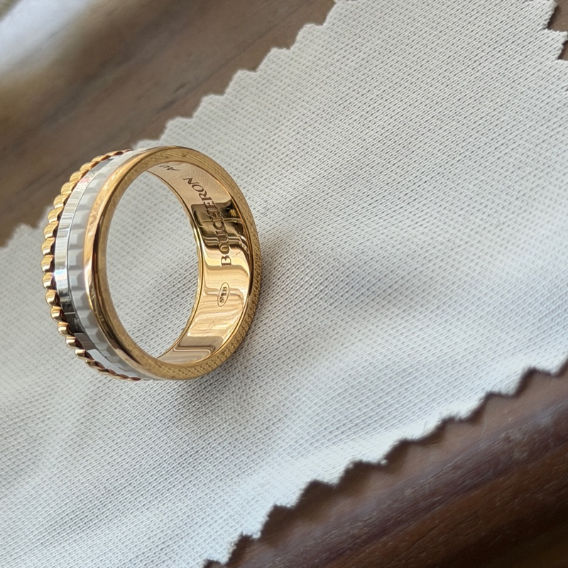 寶詩龍BOUCHERON QUATRE WHITE系列戒指T50-16