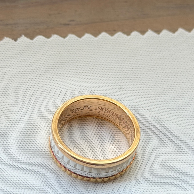 寶詩龍BOUCHERON QUATRE WHITE系列戒指T50-17