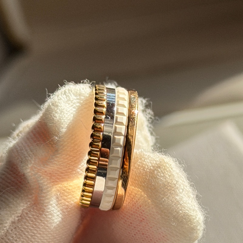 寶詩龍BOUCHERON QUATRE WHITE系列戒指T50-30