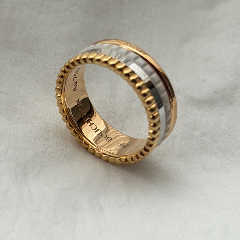 寶詩龍BOUCHERON QUATRE WHITE系列戒指T50-31