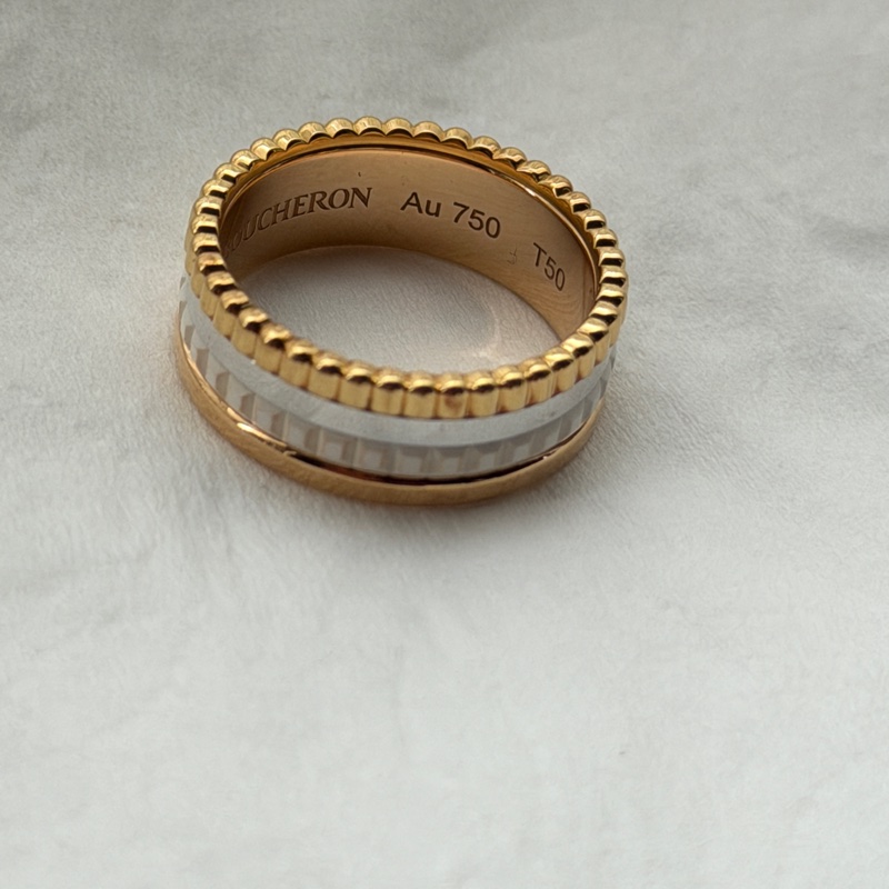 寶詩龍BOUCHERON QUATRE WHITE系列戒指T50-34