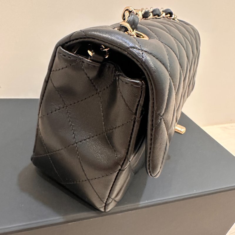 Chanel coco cf20 黑 晶片款-7