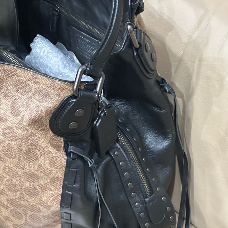 99新🌟 coach #流蘇 #機場包 #托特包 #hobo 腋下包-4