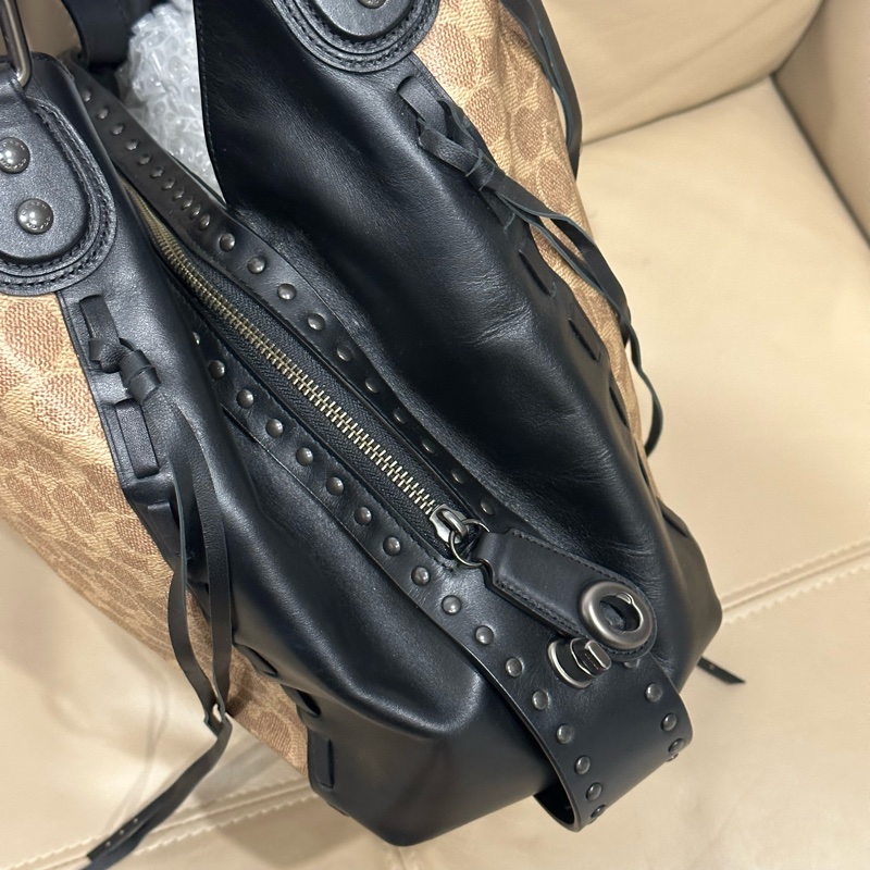 99新🌟 coach #流蘇 #機場包 #托特包 #hobo 腋下包-5