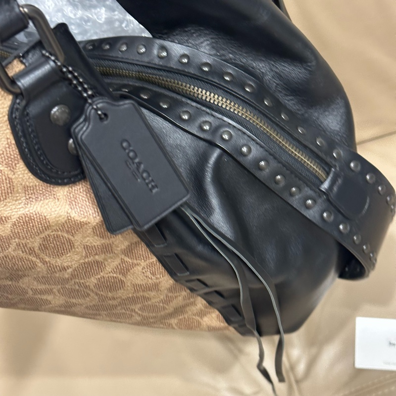 99新🌟 coach #流蘇 #機場包 #托特包 #hobo 腋下包-7