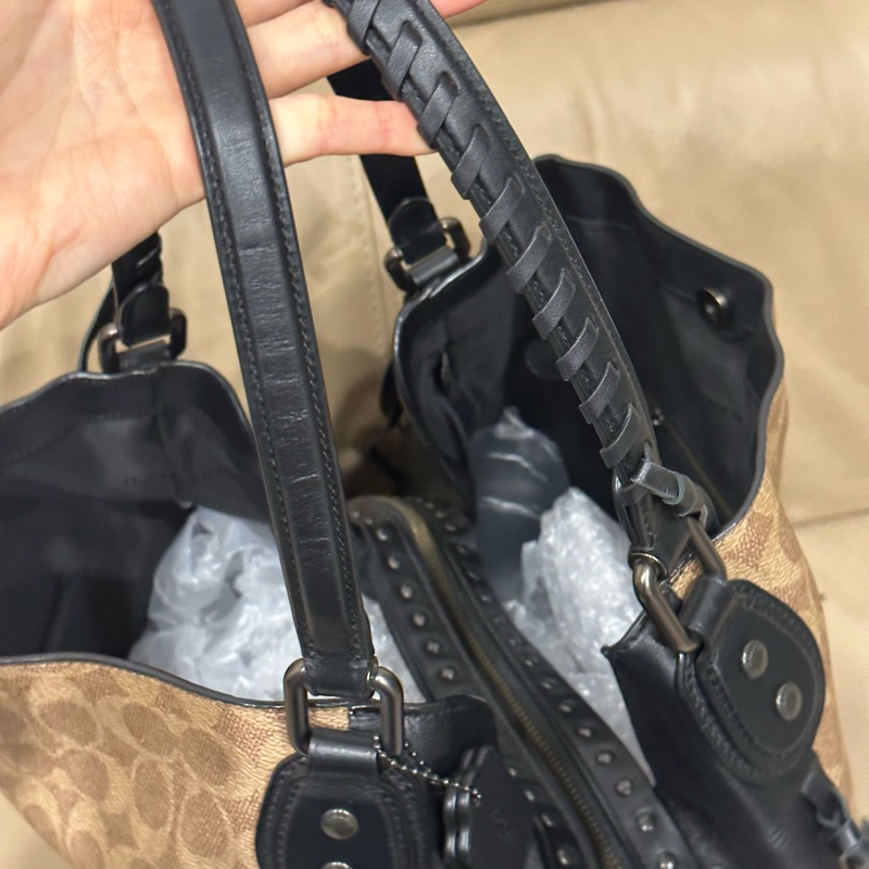 99新🌟 coach #流蘇 #機場包 #托特包 #hobo 腋下包-9