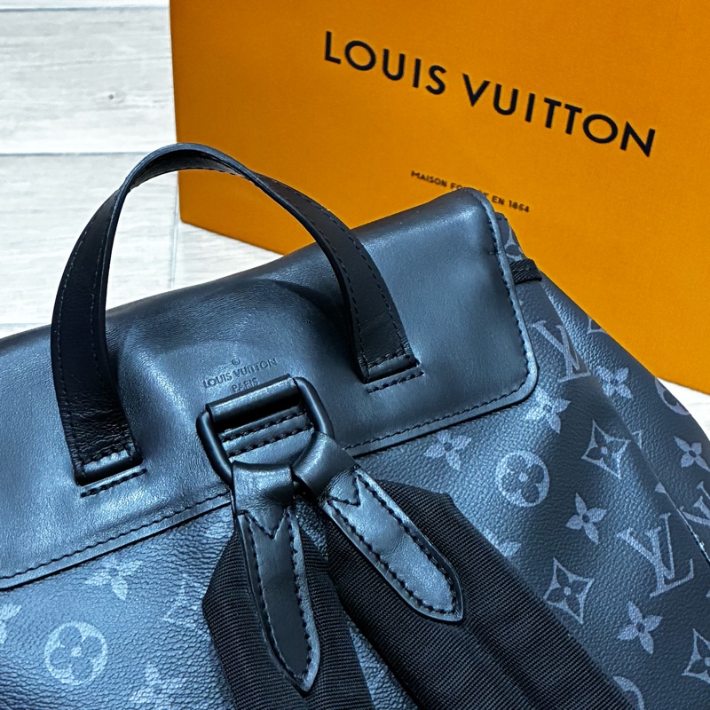 Louis Vuitton 黑老花Trio男士後背包-1