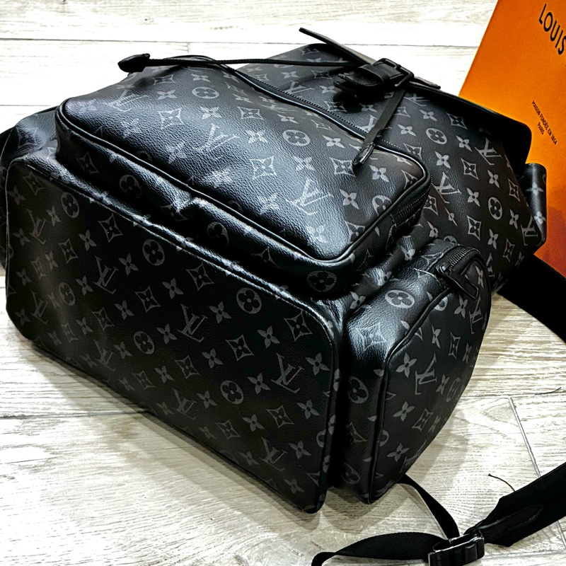 Louis Vuitton 黑老花Trio男士後背包-3