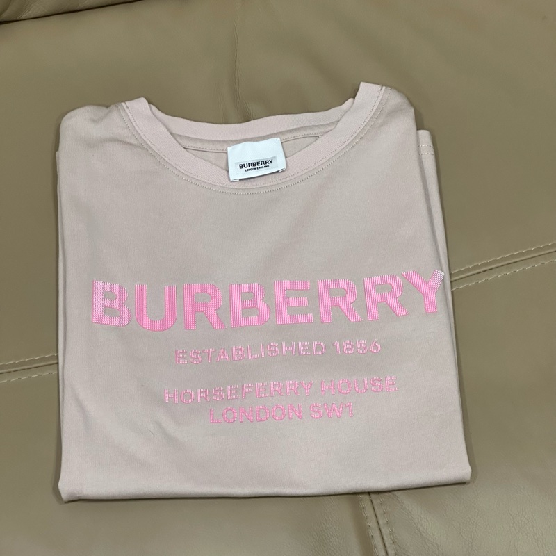 全新🌟 burberry 櫻花粉 #短袖 #Tshirt #上衣 #衣服-2