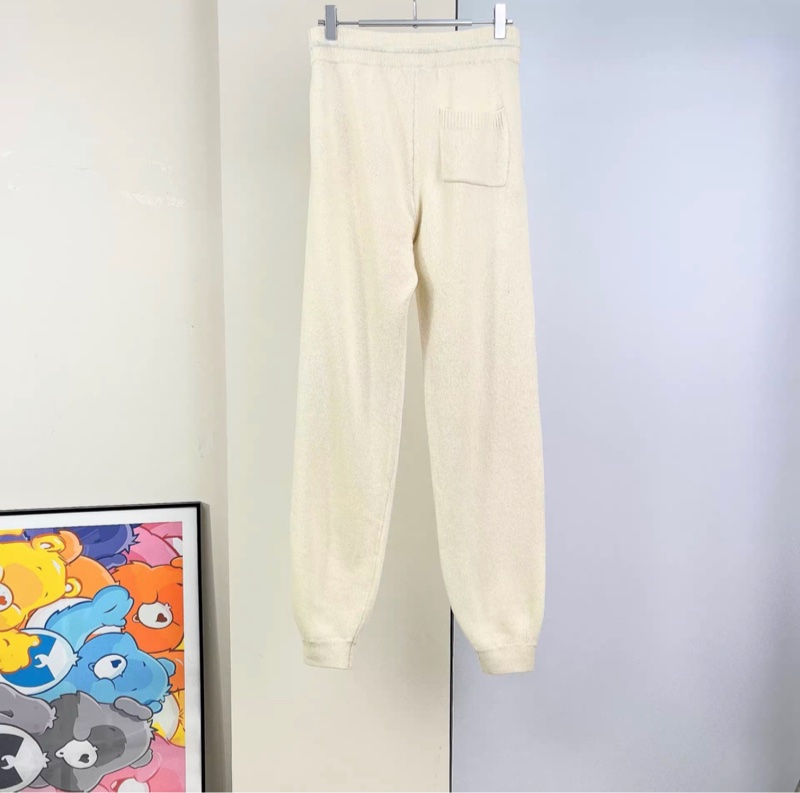 全新🈶️25年台灣購證❤️Celine #羊毛 #山羊絨 #cashmere #長褲。-4