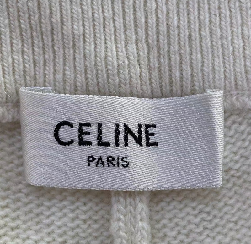 全新🈶️25年台灣購證❤️Celine #羊毛 #山羊絨 #cashmere #長褲。-5