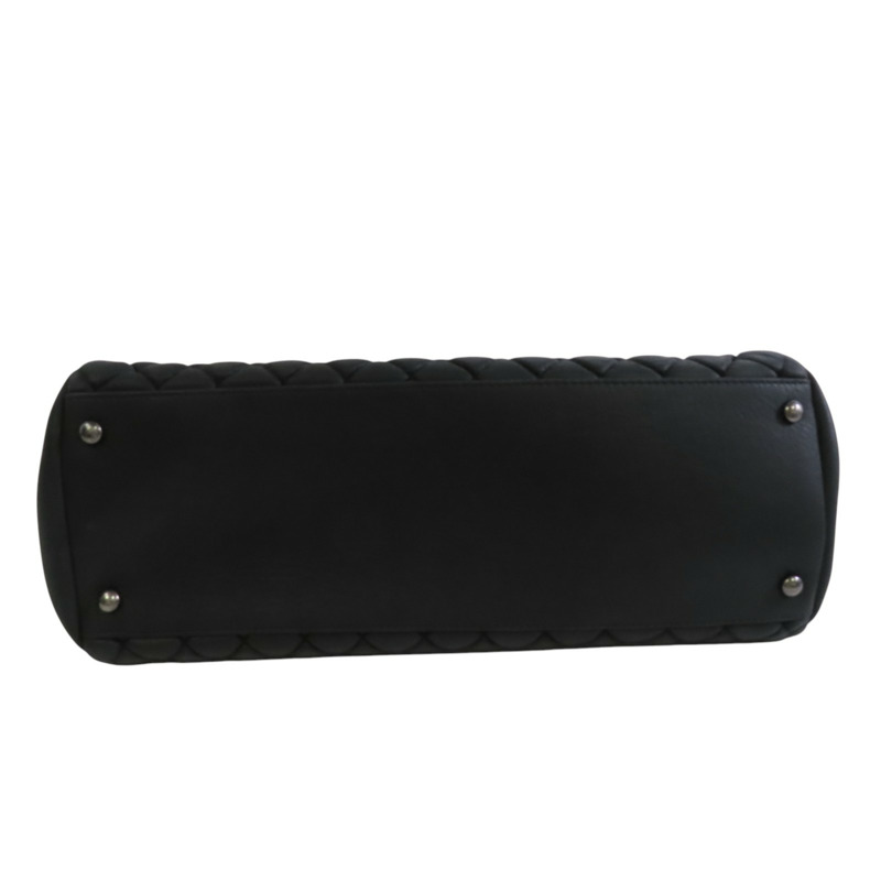 CHANEL 牛皮皮革Shoulder Bag銀扣鏈帶肩背袋-3