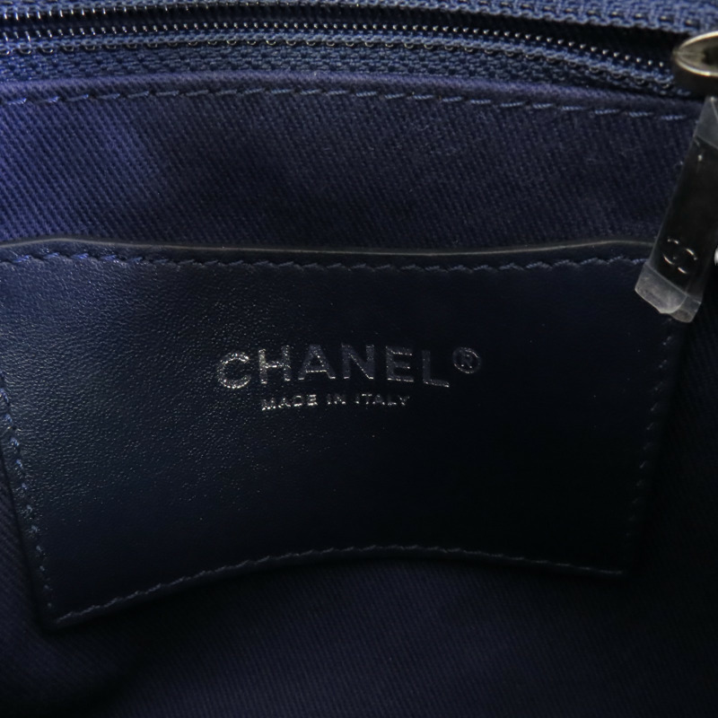 CHANEL 牛皮皮革Shoulder Bag銀扣鏈帶肩背袋-5