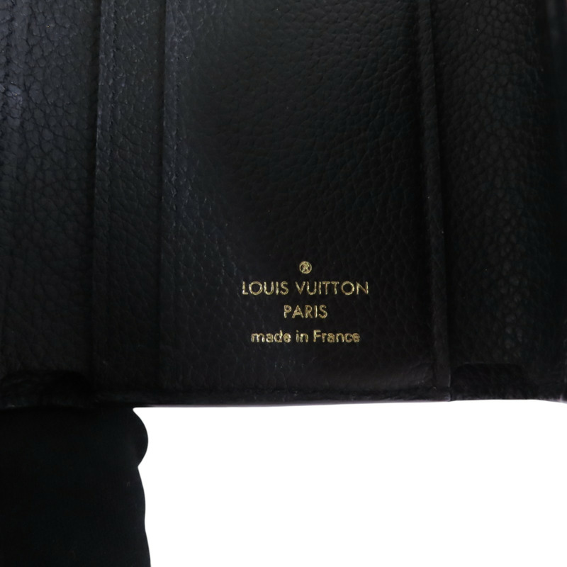 LOUIS VUITTON Monogram Empreinte Victorine Wallet金扣短錢包-7