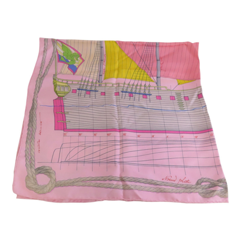 HERMES 絲質Scarf 90x90絲巾-1