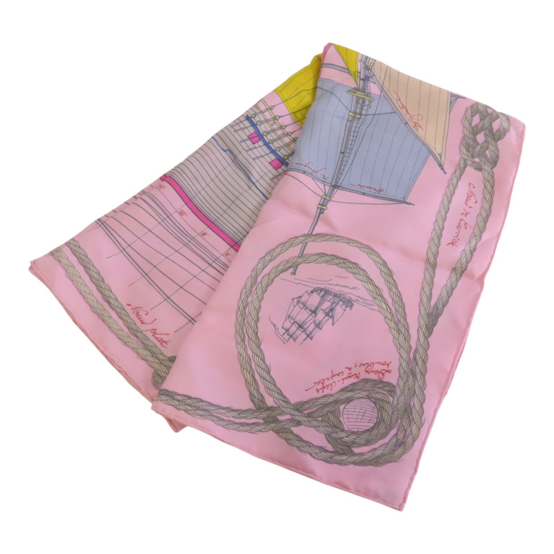 HERMES 絲質Scarf 90x90絲巾-3