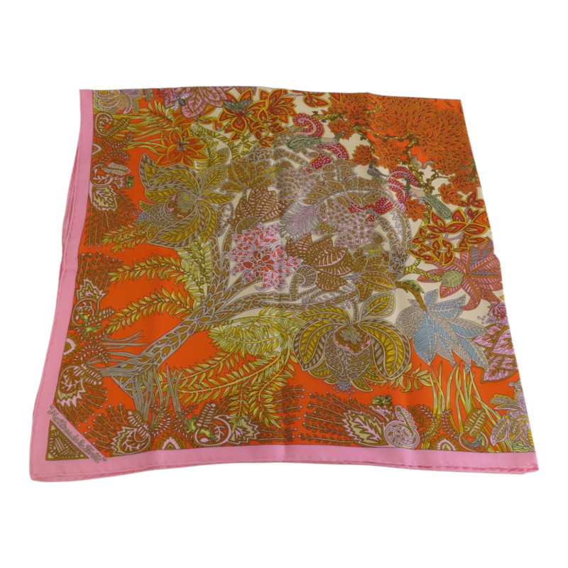 HERMES 絲質Scarf 90x90絲巾-1