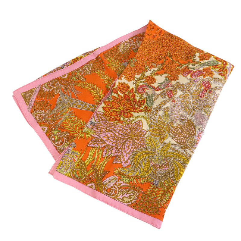 HERMES 絲質Scarf 90x90絲巾-3