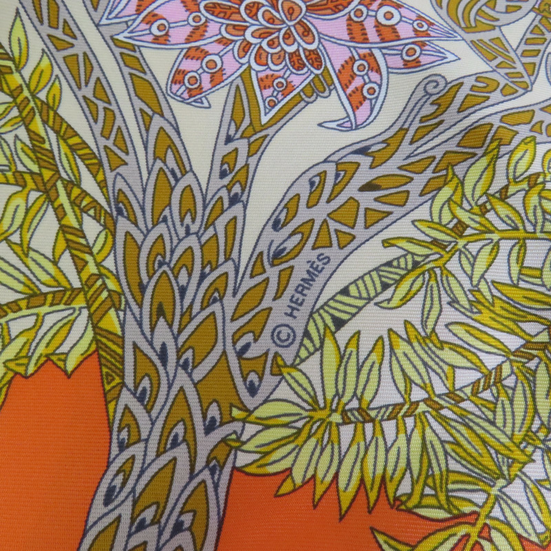 HERMES 絲質Scarf 90x90絲巾-4
