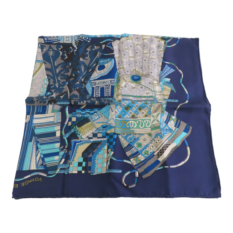HERMES 絲質Scarf 90x90絲巾-1